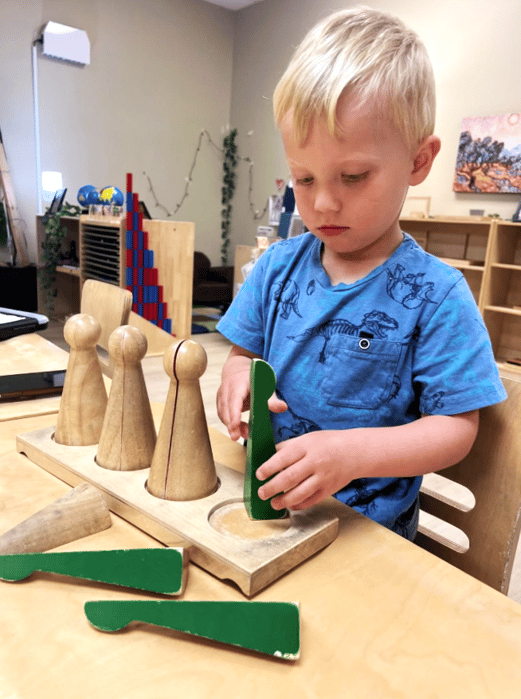 Villa Montessori accredited full-day kindergarten curriculum